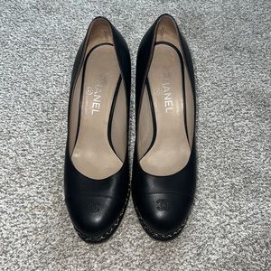 Chanel Leather Pumps Size 40